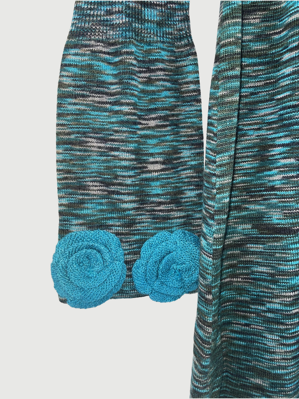 Blue Rose Knit Mini