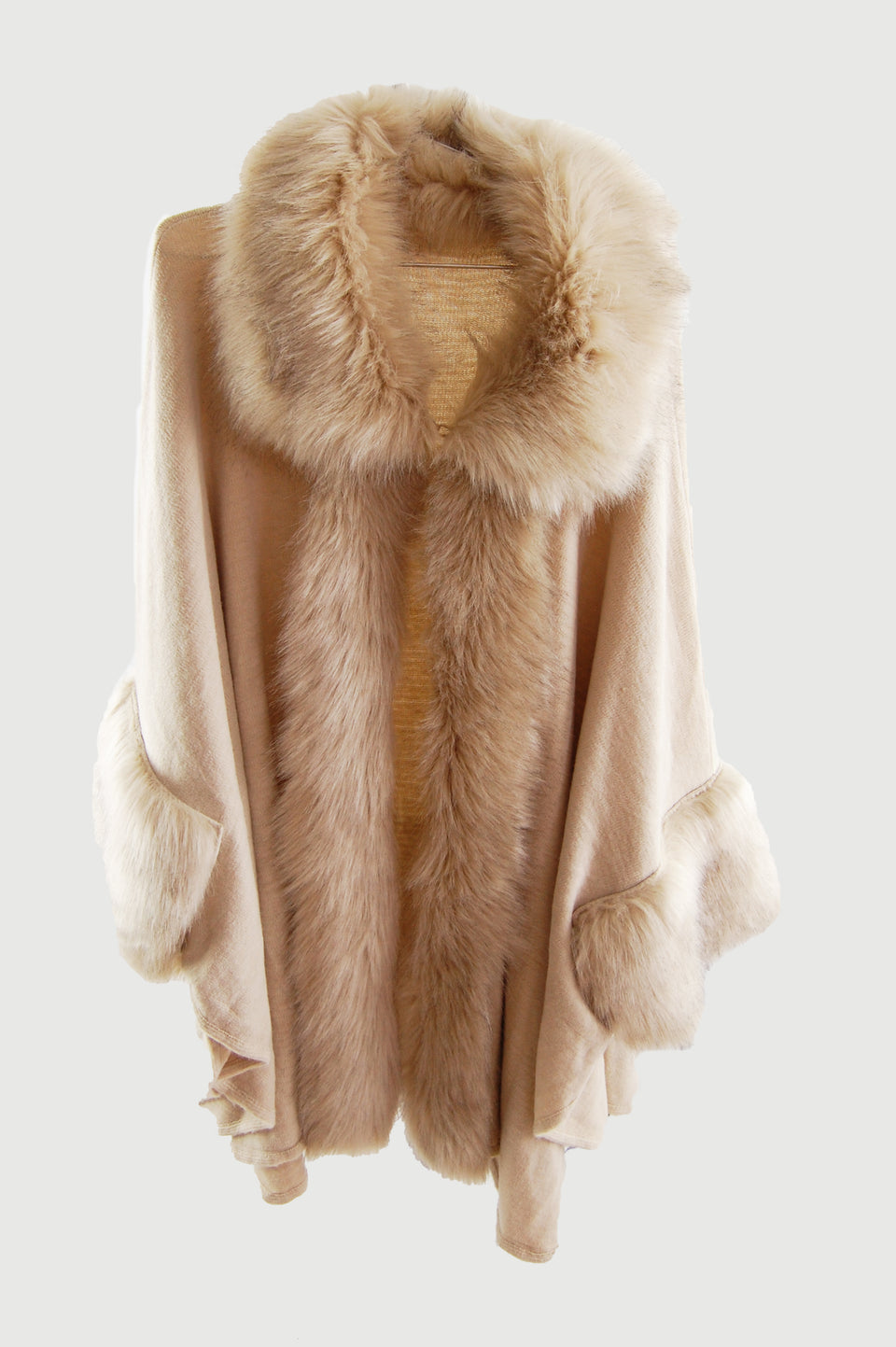 Fur lined kaftan