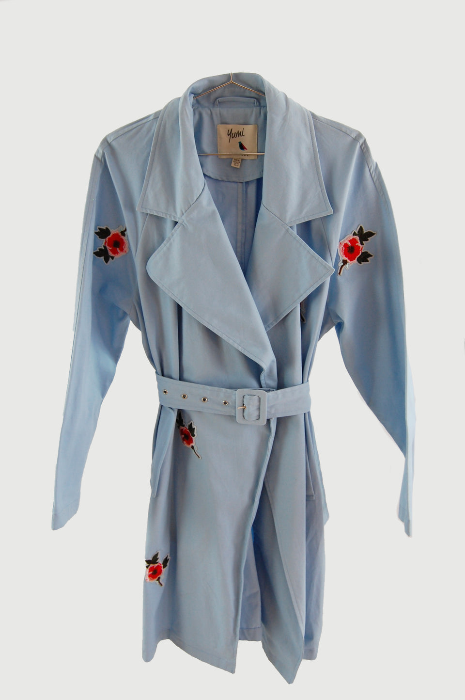 Blue Flower Trench