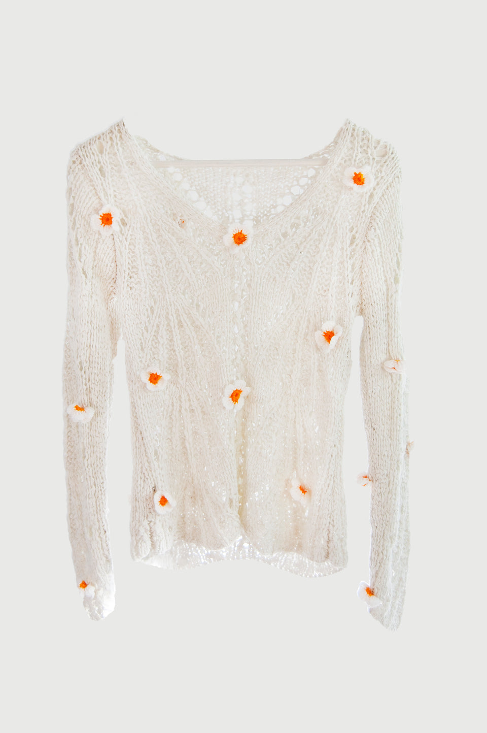 Handmade Daisy Crochet Top