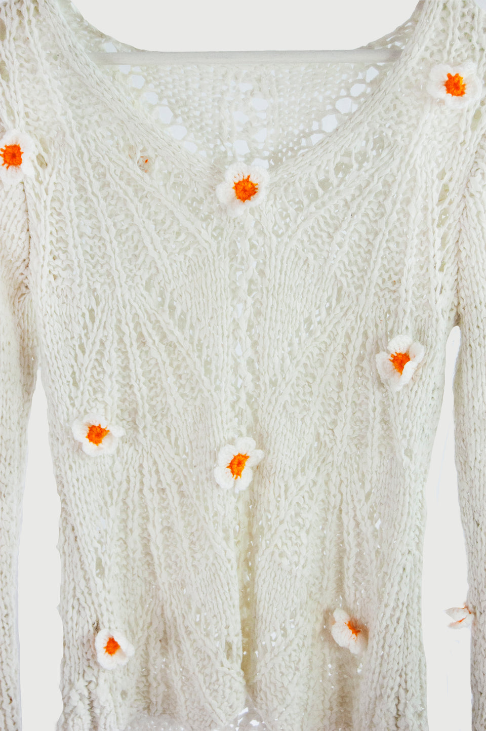 Handmade Daisy Crochet Top