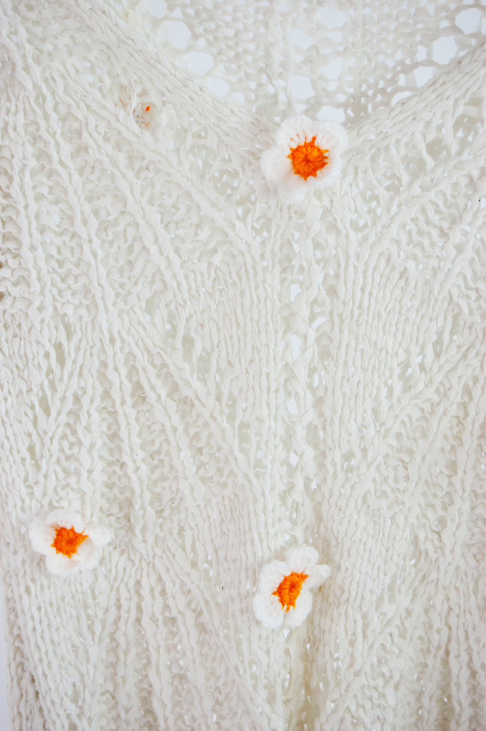 Handmade Daisy Crochet Top