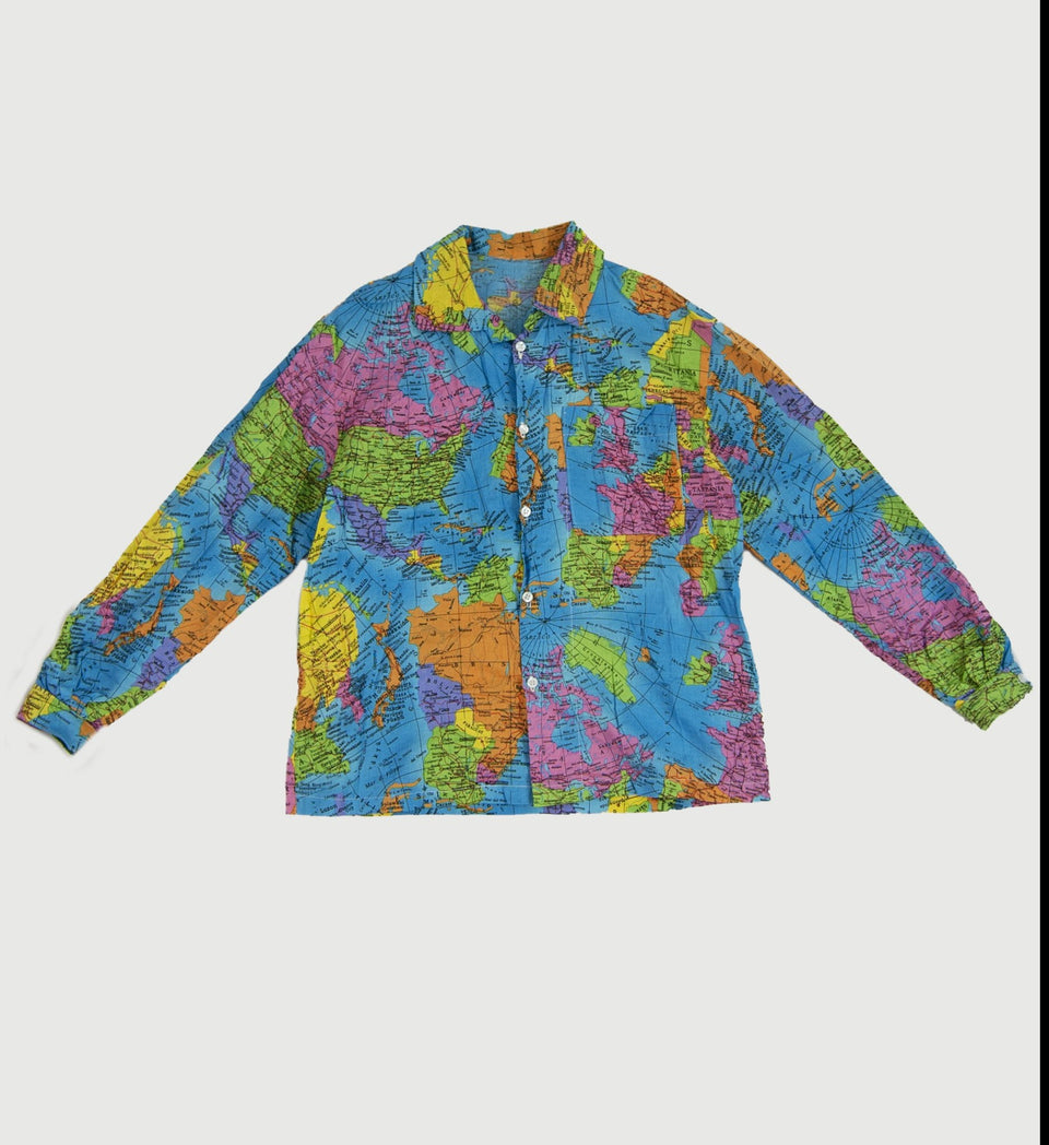 World Map Shirt