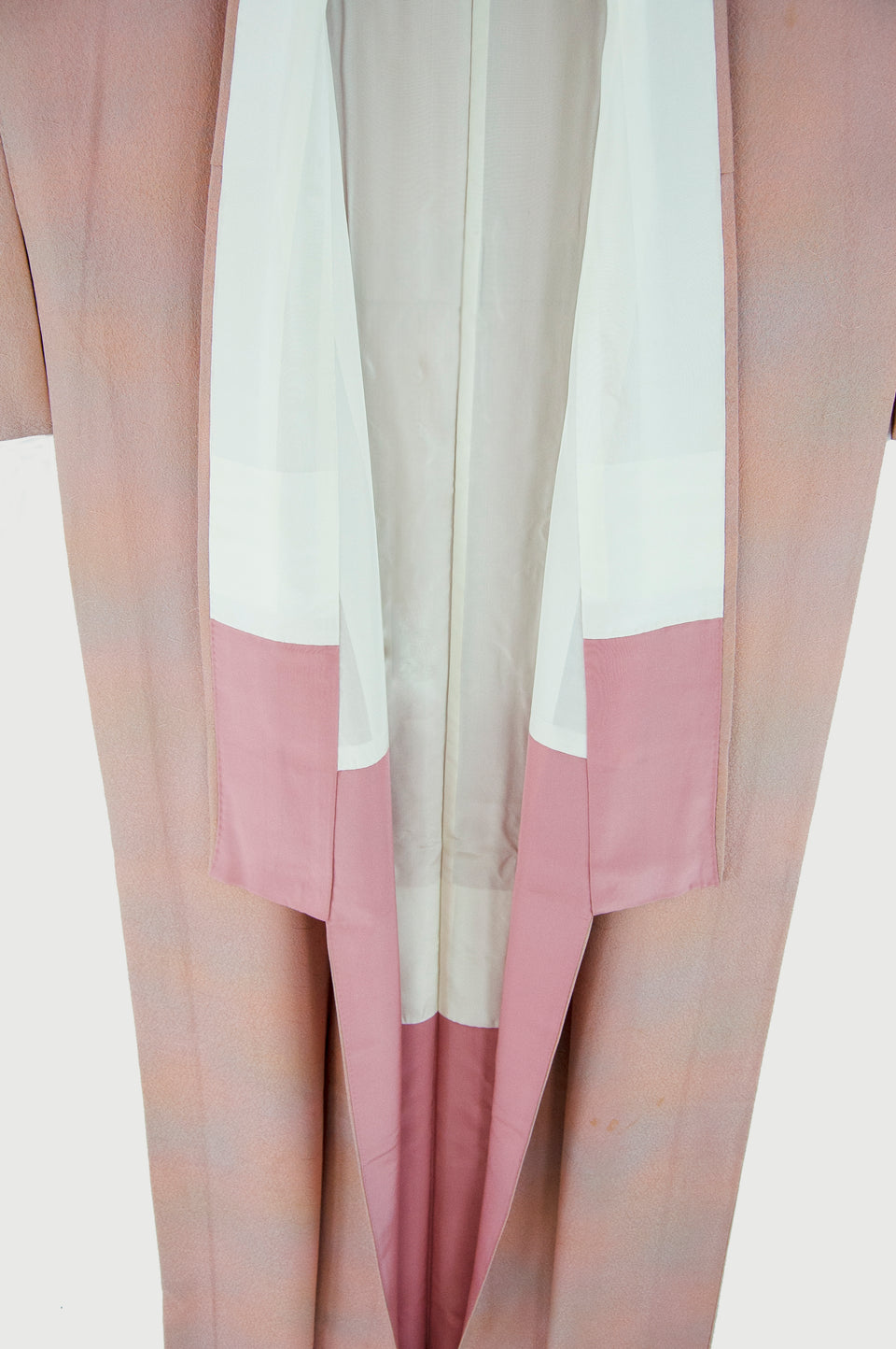 Japanese Iro Muji (色無地) Silk Kimono - Pastel