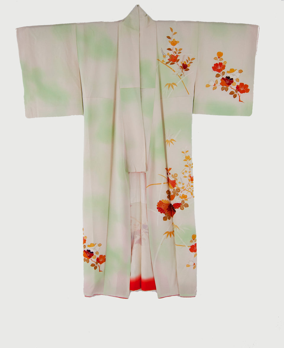 Japanese Houmongi (訪問着) Kimono
