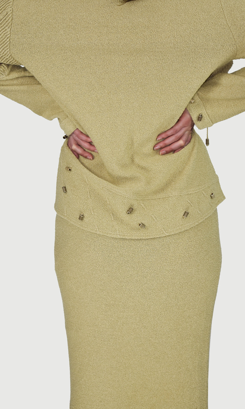 Lagenlook Womens Two Piece Skirt Set