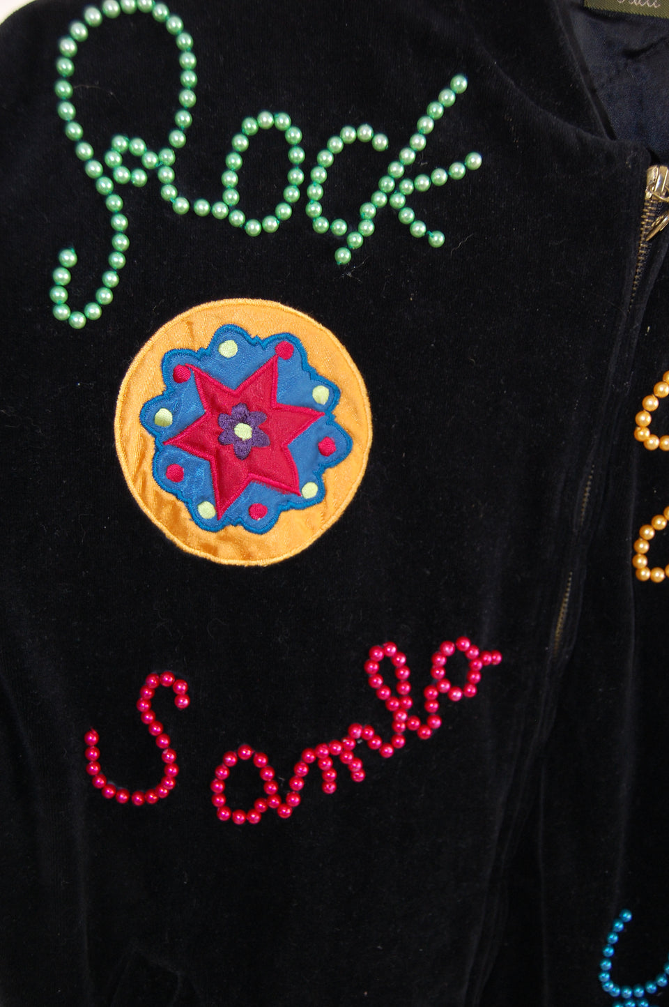 Musical Velour Bomber