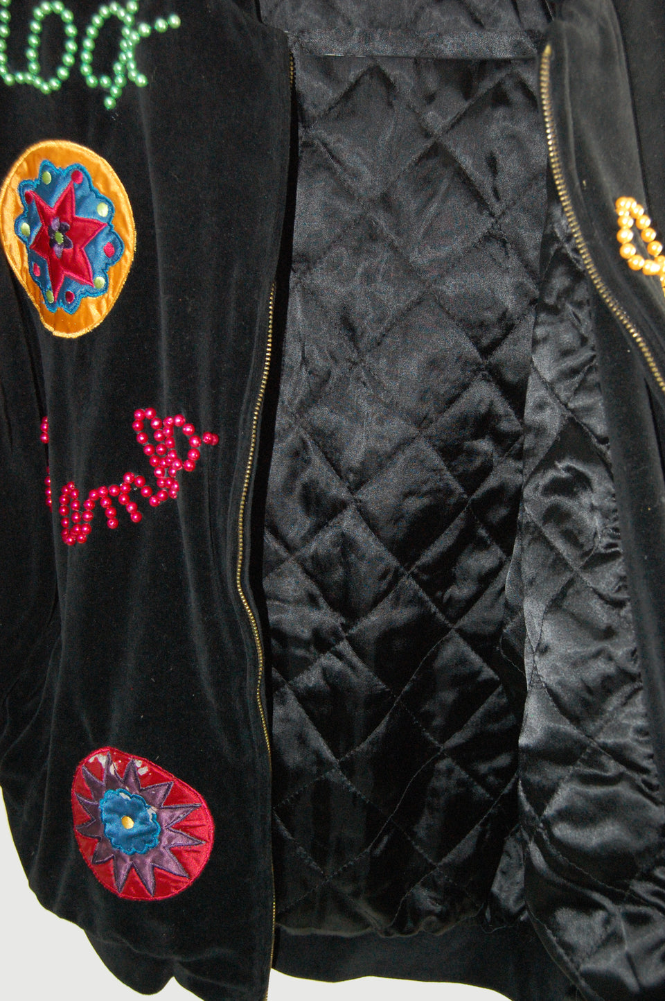 Musical Velour Bomber