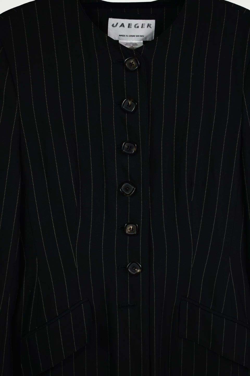 JAEGER Pin Stripe Skirt Suit