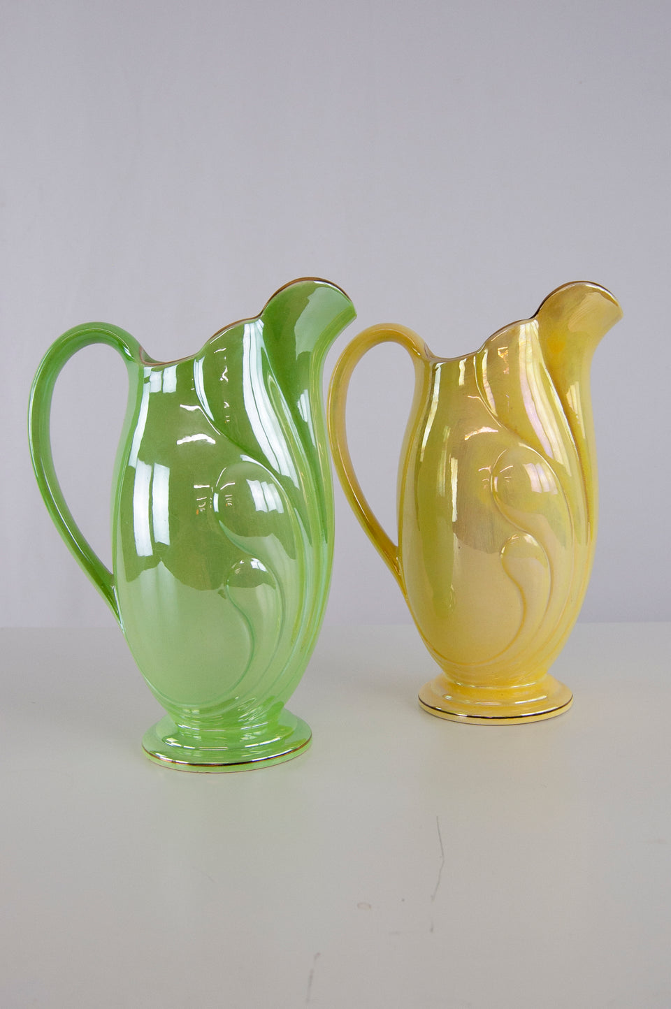 1930's Art Deco Water Jugs