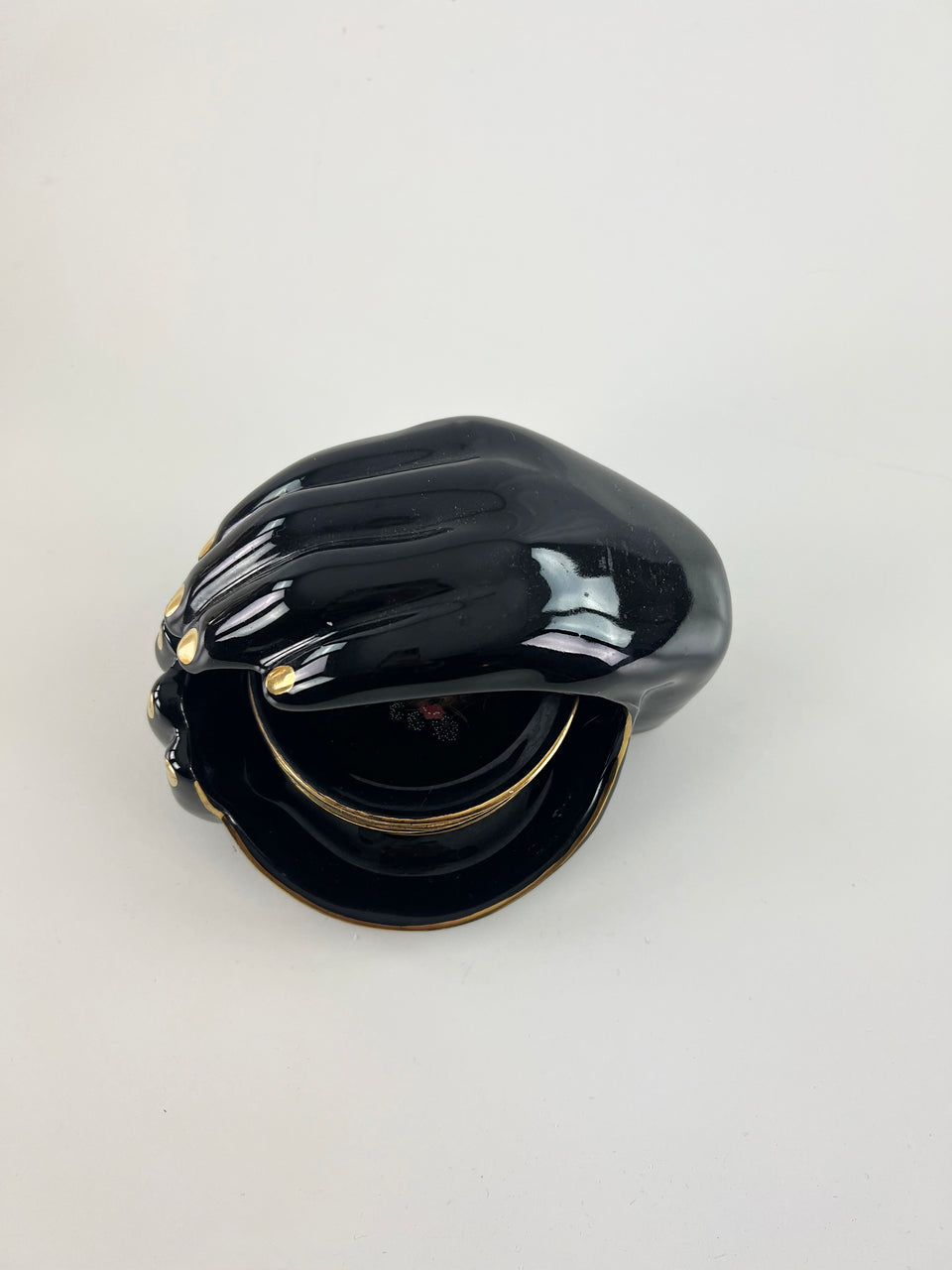 Porcelain Coaster Set and Hand Holder