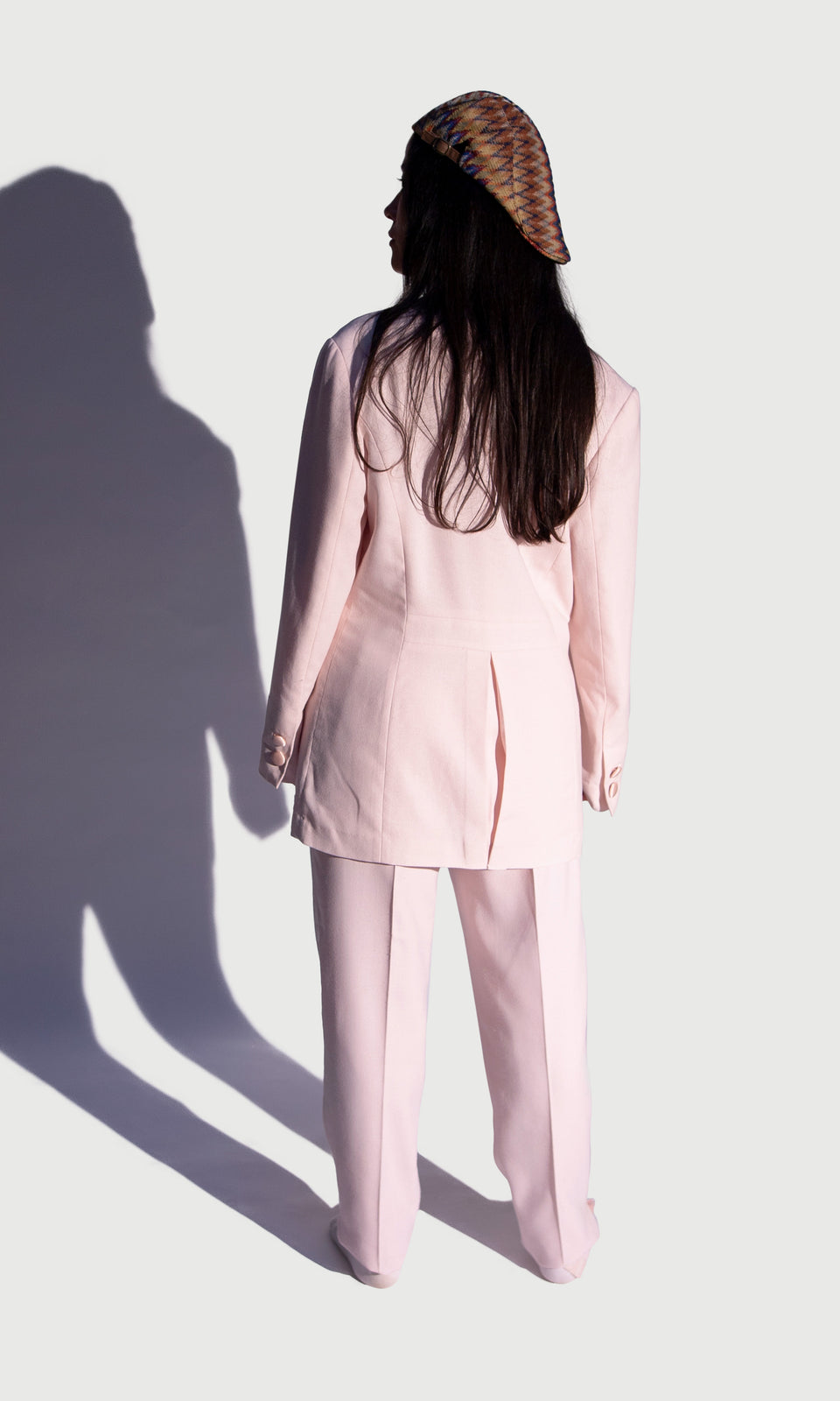 Powder Pink Two Piece Suit