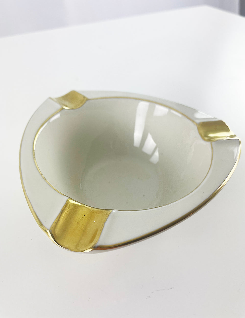 1950's Art Deco Porcelain Ashtray