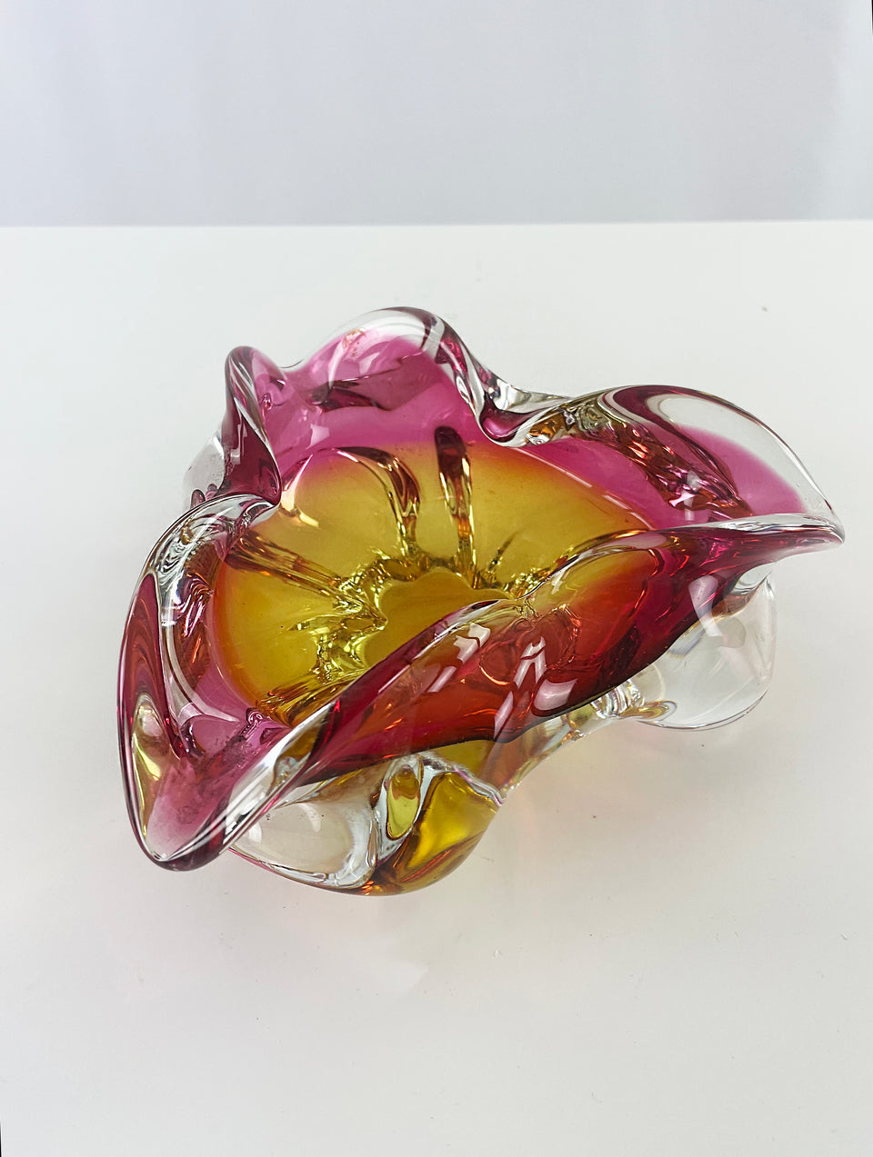 1970's Italian Murano Glass Ashtray