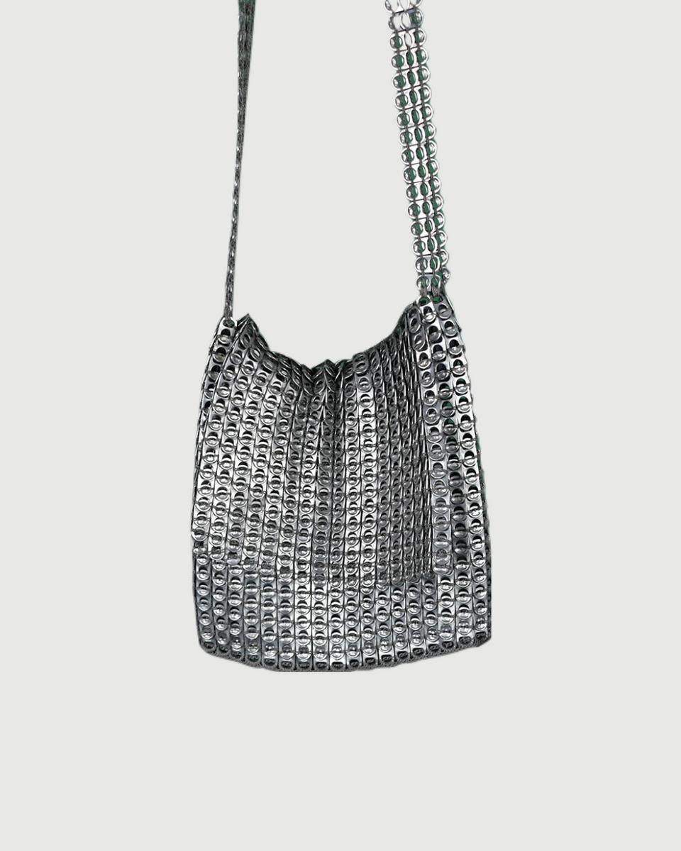 Silver Chainmail Shoulder Bag